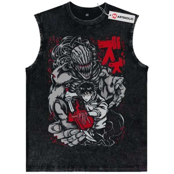 Yuta Okkotsu Tank Top, Jujutsu Kaisen Tank Top, Anime Tank Top, Vintage Tank Top