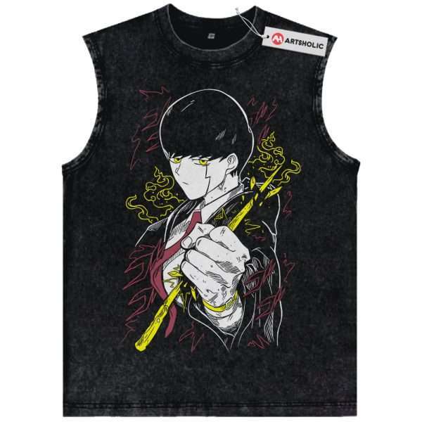 Mash Burnedead Tank Top, Mashle Tank Top, Anime Tank Top, Vintage Tank Top