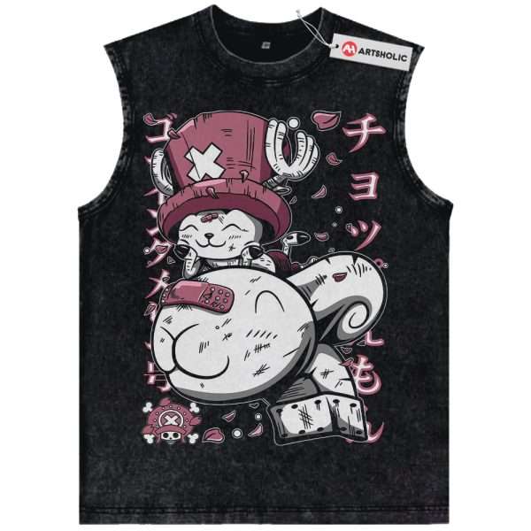 Chopper Tank Top, One Piece Tank Top, Anime Tank Top, Vintage Tank Top