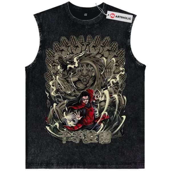 Hashirama Senju Tank Top, Naruto Tank Top, Anime Tank Top, Vintage Tank Top