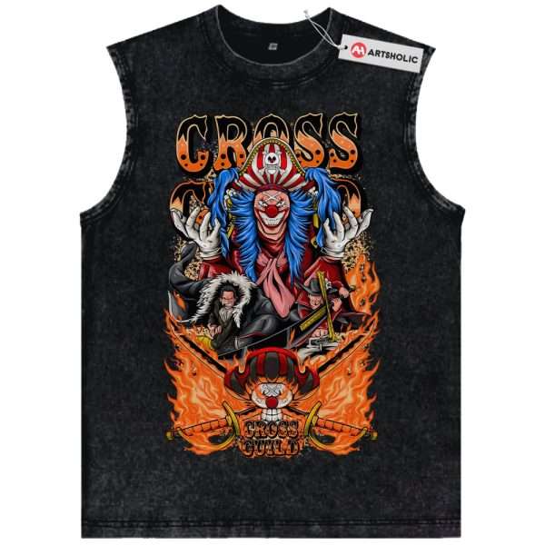Cross Guild Tank Top, One Piece Tank Top, Anime Tank Top, Vintage Tank Top