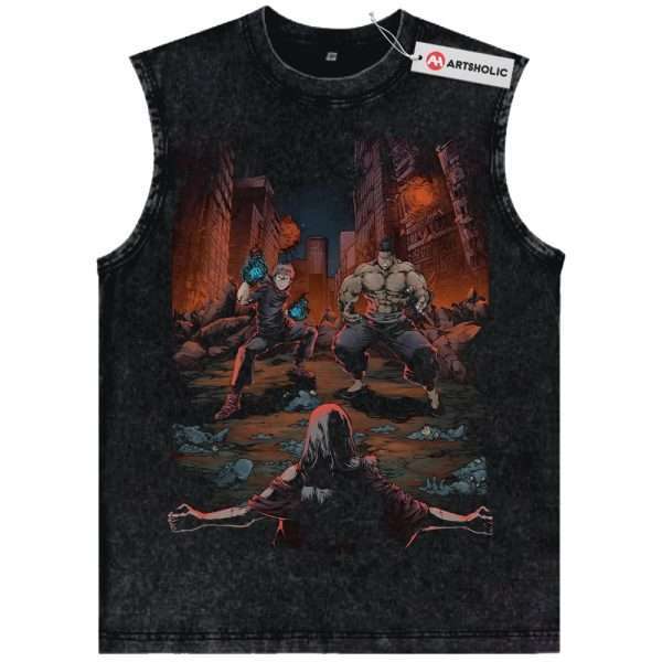 Jujutsu Kaisen Tank Top, Anime Tank Top, Vintage Tank Top