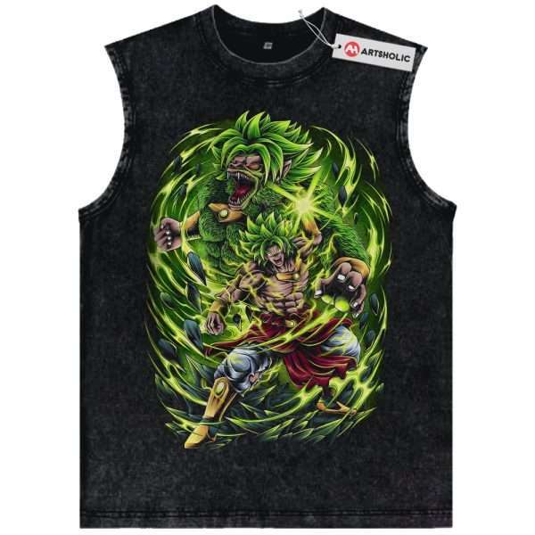 Broly Tank Top, Dragon Ball Z Tank Top, DBZ Tank Top, Anime Tank Top, Vintage Tank Top