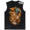 Charmander - Charmeleon - Charizard Tank Top, Pokemon Tank Top,Anime Tank Top, Vintage Tank Top