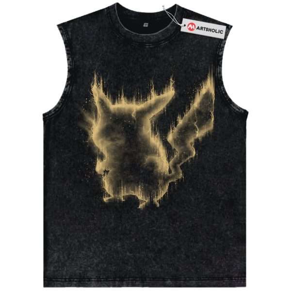 Pikachu Tank Top, Pokemon Tank Top, Anime Tank Top, Vintage Tank Top
