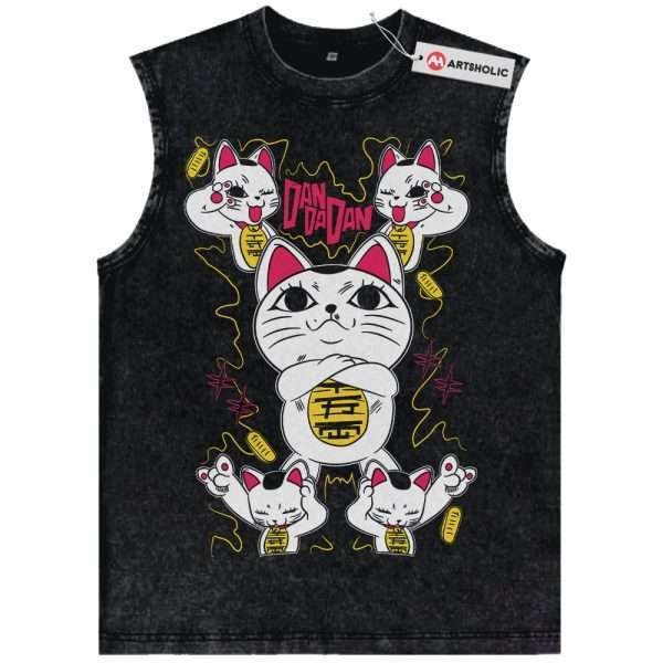 Turbo Granny Tank Top, Dandadan Tank Top, Anime Tank Top, Vintage Tank Top