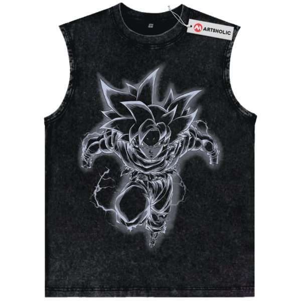 Ultra Instinct Son Goku Tank Top, Dragon Ball Tank Top, Anime Tank Top, Vintage Tank Top