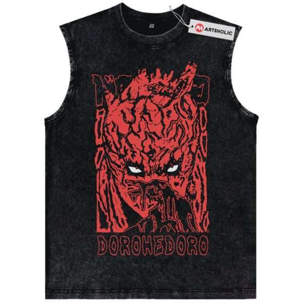 Shin Tank Top, Dorohedoro Tank Top, Anime Tank Top, Vintage Tank Top
