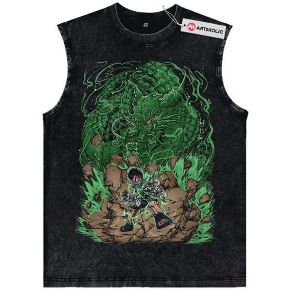 Rock Lee Tank Top, Naruto Tank Top, Anime Tank Top, Vintage Tank Top