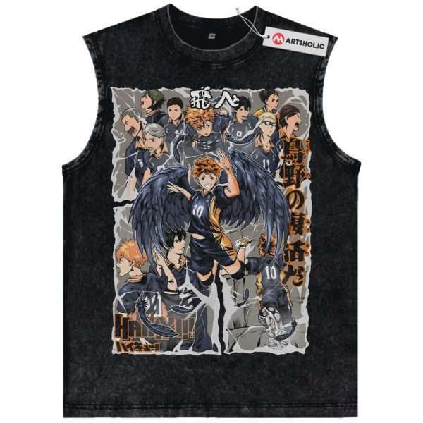 Haikyu!! Tank Top, Anime Tank Top, Vintage Tank Top