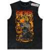 Skeleton Sabo Tank Top, One Piece Tank Top, Anime Tank Top, Vintage Tank Top