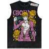 Giorno Giovanna Tank Top, JoJo's Bizarre Adventure Tank Top, Anime Tank Top, Vintage Tank Top