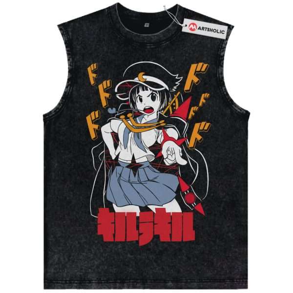 Mako Mankanshoku Tank Top, Kill la Kill Tank Top, Anime Tank Top, Vintage Tank Top