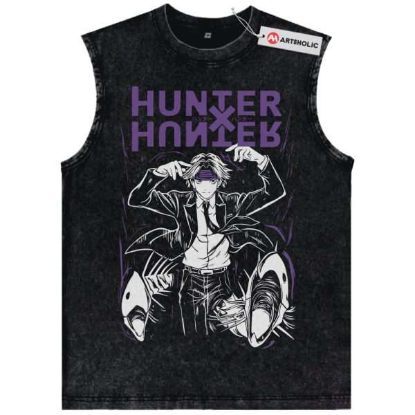 Chrollo Lucilfer Tank Top, Hunter x Hunter Tank Top, HxH Tank Top, Anime Tank Top, Vintage Tank Top