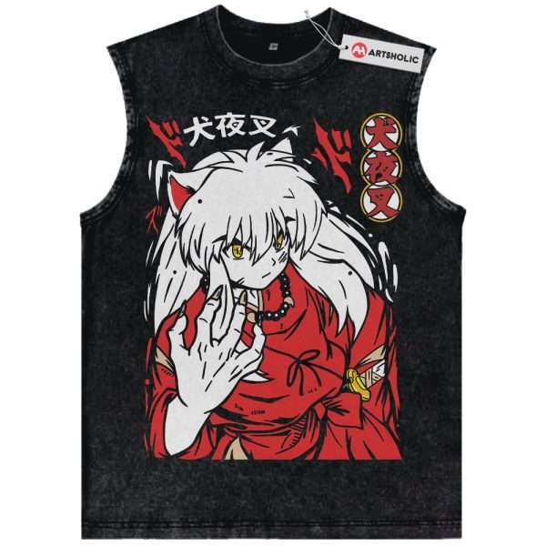 Inuyasha Tank Top, Anime Tank Top, Vintage Tank Top