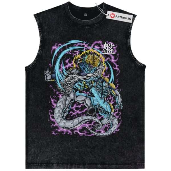 DBZ: Trunks Kills Frieza Tank Top, Dragon Ball Tank Top, Anime Tank Top, Vintage Tank Top