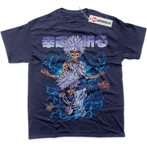Skeleton Killua Zoldyck Shirt, Hunter x Hunter Shirt, HxH Shirt, Anime Shirt, Graphic Tee