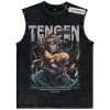 Tengen Uzui Tank Top, Demon Slayer Tank Top, Anime Tank Top, Vintage Tank Top