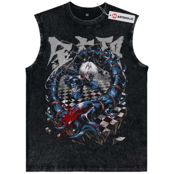 Ken Kaneki Tank Top, Tokyo Ghoul Tank Top, Anime Tank Top, Vintage Tank Top