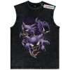 Gengar Gatsly vs Haunter Tank Top, Pokemon Tank Top, Anime Tank Top, Vintage Tank Top