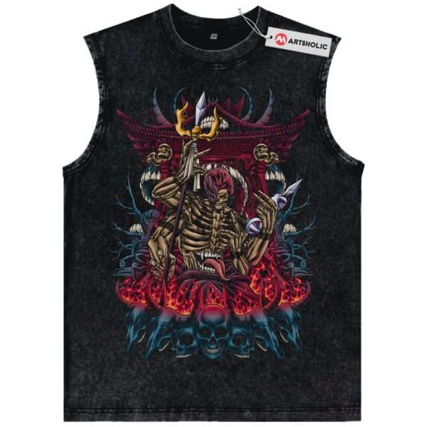 Skeleton Ryomen Sukuna Tank Top, Jujutsu Kaisen Tank Top, Anime Tank Top, Vintage Tank Top