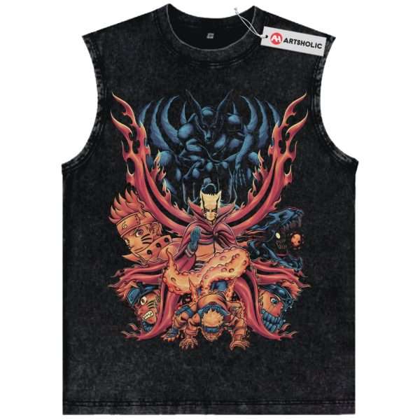 Naruto Uzumaki Tank Top, Anime Tank Top, Vintage Tank Top