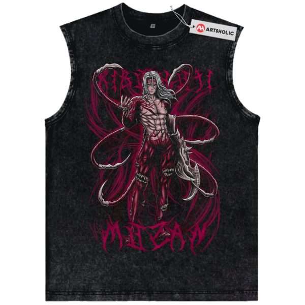 Muzan Kibutsuji Tank Top, Demon Slayer Tank Top, Anime Tank Top, Vintage Tank Top