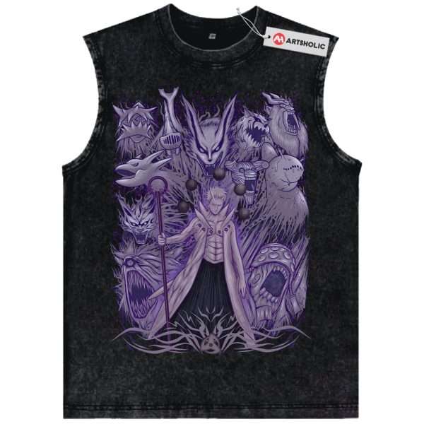 Obito Uchiha Tank Top, Naruto Tank Top, Anime Tank Top, Vintage Tank Top
