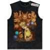 Kurama vs Naruto Uzumaki Tank Top, Anime Tank Top, Vintage Tank Top