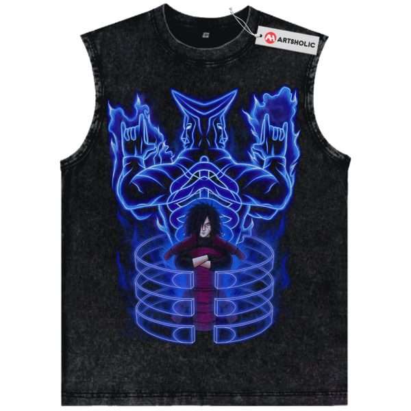 Madara Uchiha Tank Top, Naruto Tank Top, Anime Tank Top, Vintage Tank Top