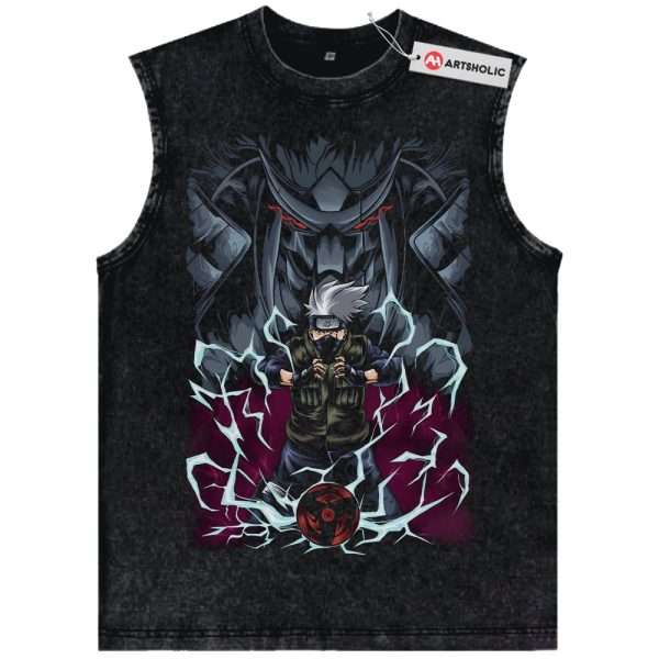 Kakashi Hatake Tank Top, Naruto Tank Top, Anime Tank Top, Vintage Tank Top