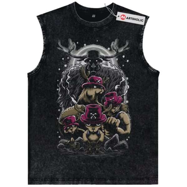 Chopper Tank Top, One Piece Tank Top, Anime Tank Top, Vintage Tank Top
