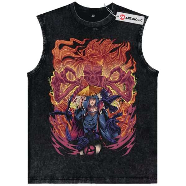 Itachi Uchiha Tank Top, Naruto Tank Top, Anime Tank Top, Vintage Tank Top