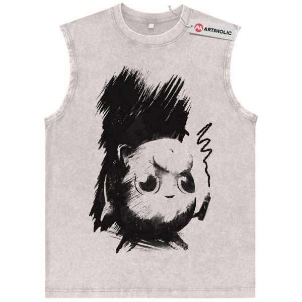 Jigglypuff Tank Top, Pokemon Tank Top, Anime Tank Top, Vintage Tank Top