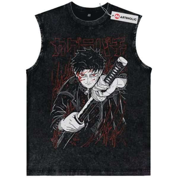 Chihiro Rokuhira Tank Top, Kagurabachi Tank Top, Anime Tank Top, Vintage Tank Top