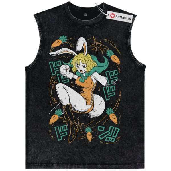 Carrot Tank Top, One Piece Tank Top, Anime Tank Top, Vintage Tank Top