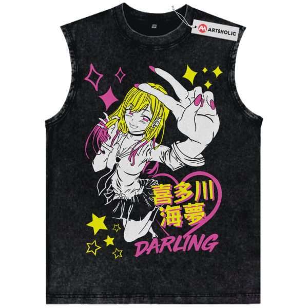 Marin Kitagawa Tank Top, My Dress-Up Darling Tank Top, Anime Tank Top, Vintage Tank Top