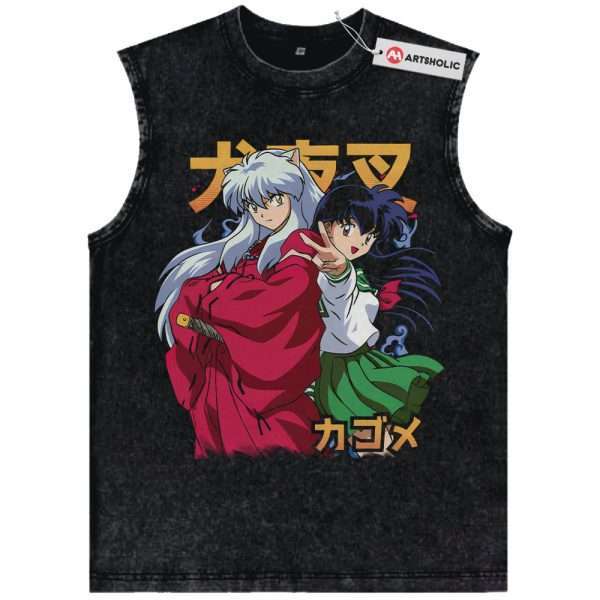 Kagome Higurashi Tank Top, Inuyasha Tank Top, Anime Tank Top, Vintage Tank Top