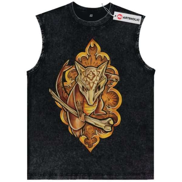 Cubone Tank Top, Pokemon Tank Top,Anime Tank Top, Vintage Tank Top