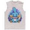 Mudkip Tank Top, Pokemon Tank Top, Anime Tank Top, Vintage Tank Top