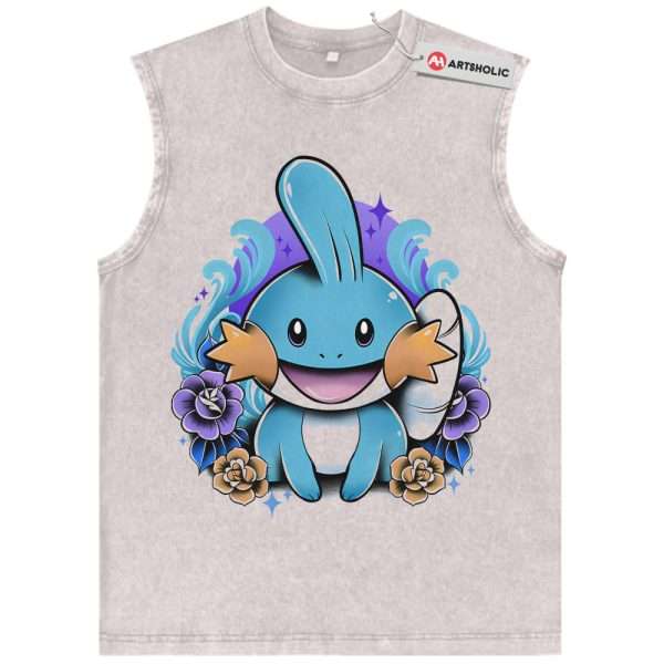 Mudkip Tank Top, Pokemon Tank Top, Anime Tank Top, Vintage Tank Top