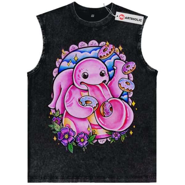Lickitung Tank Top, Pokemon Tank Top,Anime Tank Top, Vintage Tank Top