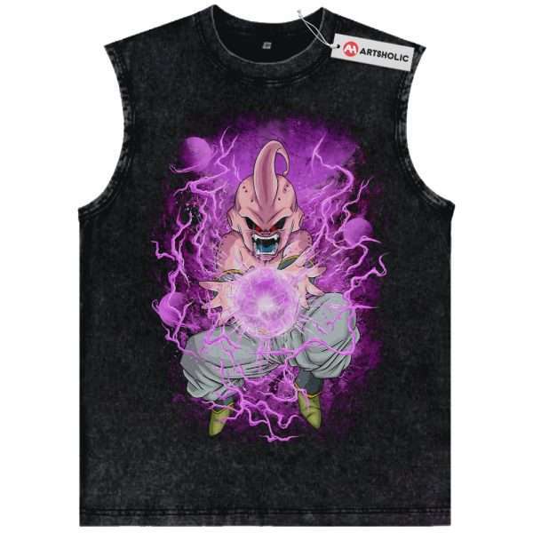 Majin Buu Tank Top, Dragon Ball Tank Top, Anime Tank Top, Vintage Tank Top