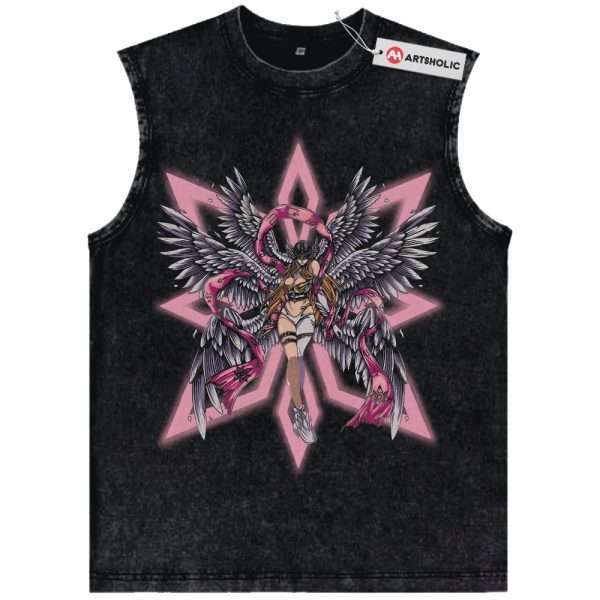 Angewomon Tank Top, Digimon Adventure Tank Top, Anime Tank Top, Vintage Tank Top