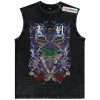 Skeleton Roronoa Zoro Tank Top, One Piece Tank Top, Anime Tank Top, Vintage Tank Top