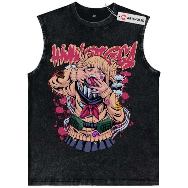 Himiko Toga Tank Top, MHA Tank Top, Anime Tank Top, Vintage Tank Top