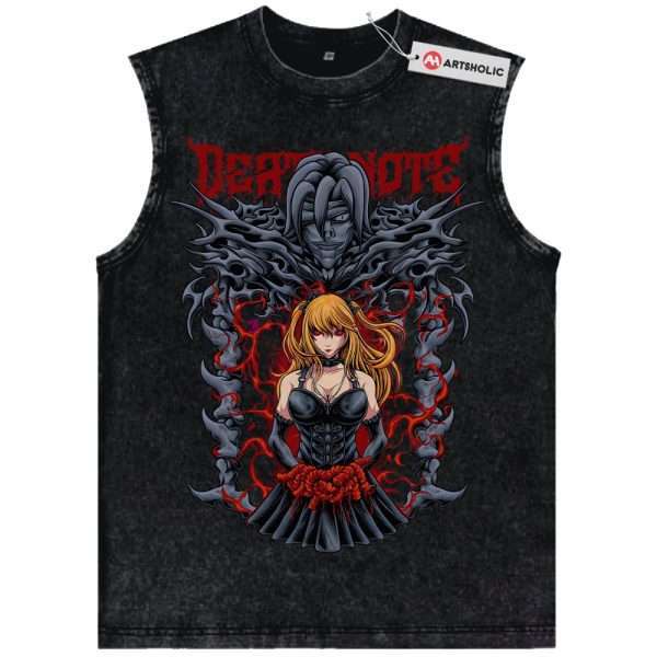 Rem vs Misa Amane Tank Top, Death Note Tank Top, Anime Tank Top, Vintage Tank Top