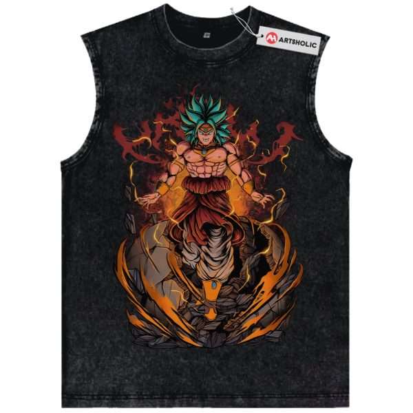 Broly Tank Top, Dragon Ball Tank Top, DBZ Tank Top, Anime Tank Top, Vintage Tank Top
