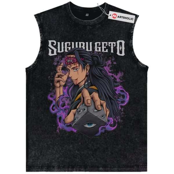 Suguru Geto Tank Top, Jujutsu Kaisen Tank Top, Anime Tank Top, Vintage Tank Top