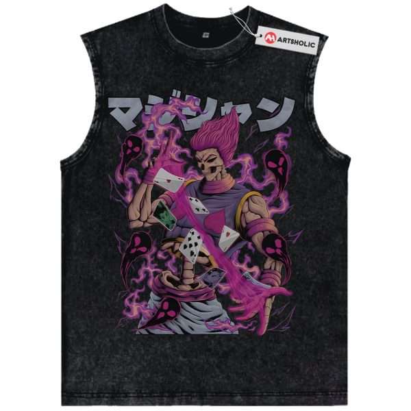 Skeleton Hisoka Tank Top, Hunter x Hunter Tank Top, HxH Tank Top, Anime Tank Top, Vintage Tank Top